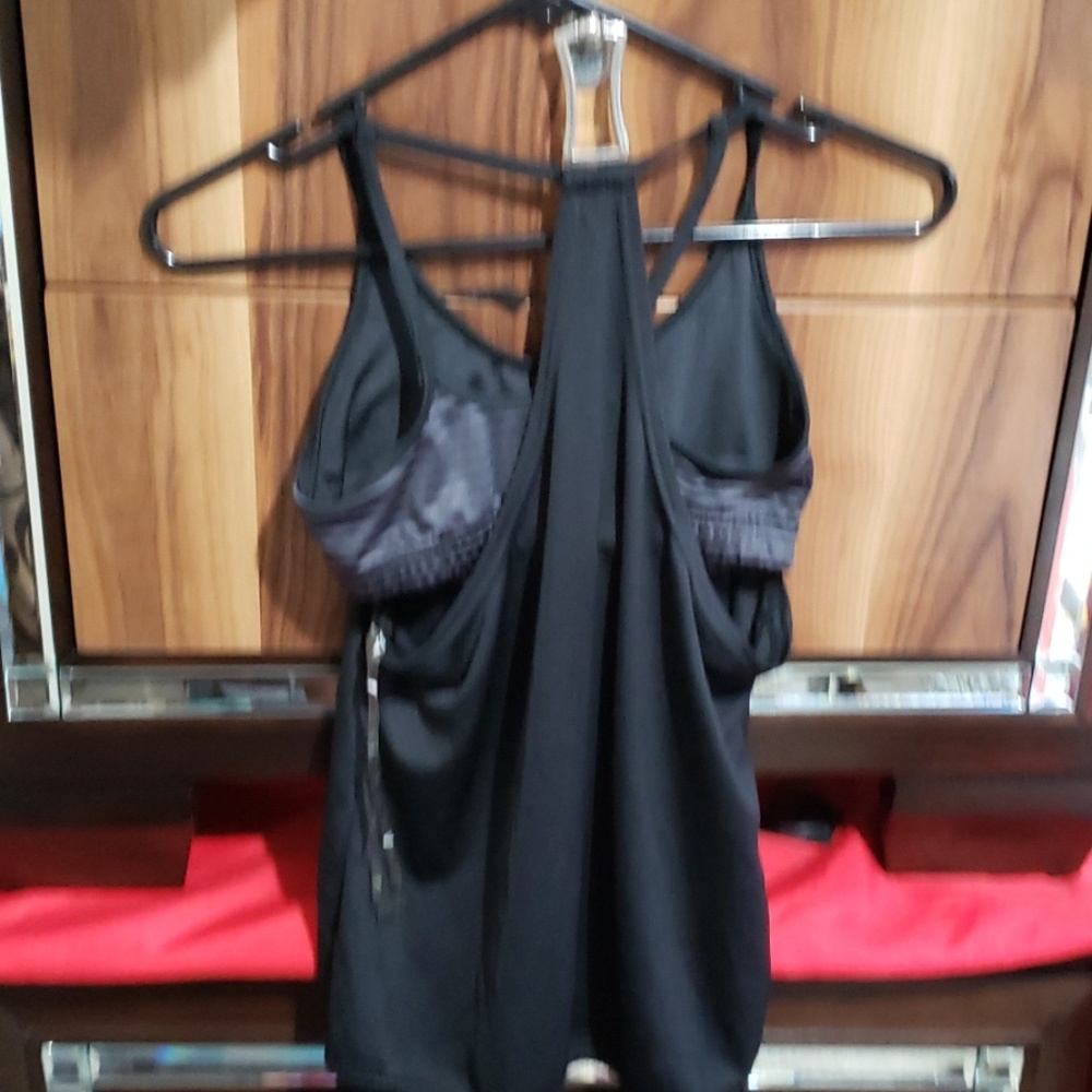 CHAMPION DOUBLE LAYER YOGA WORKOUT TANK TOP MEDIU - Picture 5 of 8